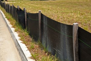 silt fencing